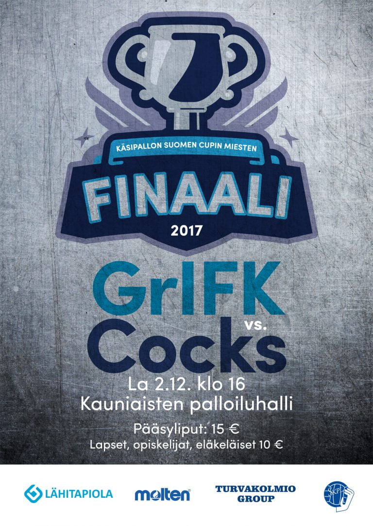 Miesten Suomen Cupin Finaali 2.12. Luolassa » GrIFK Käsipallo