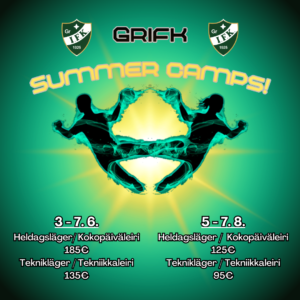 GrIFK SUMMER CAMPS!
